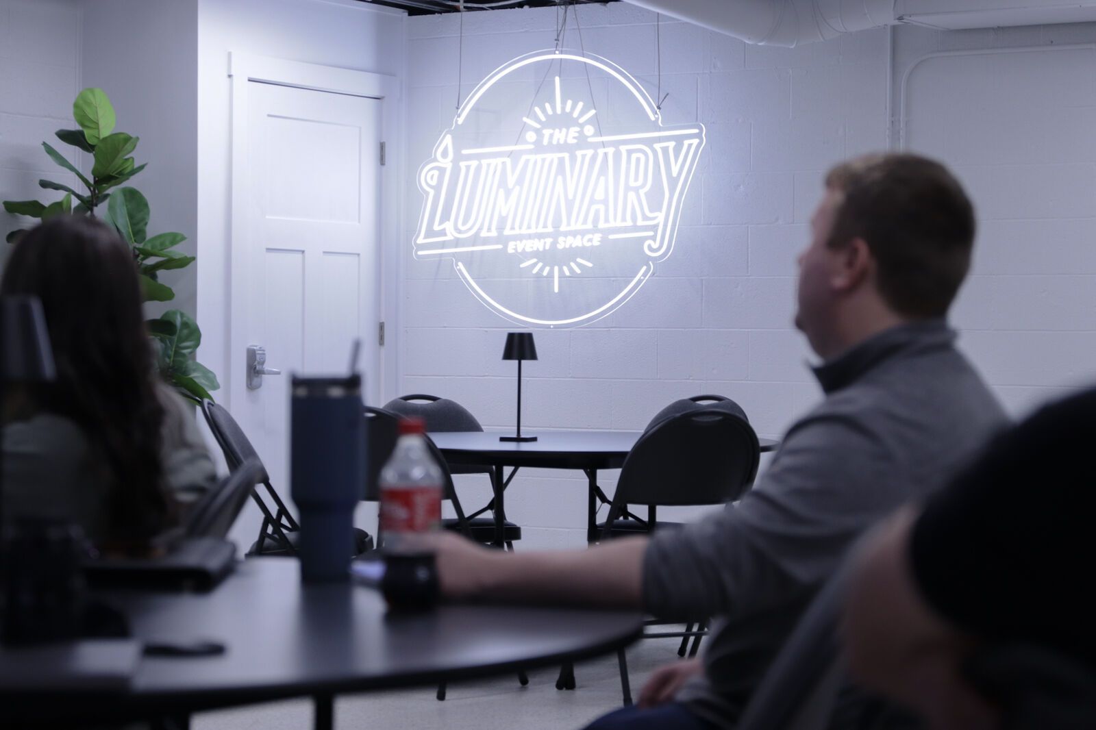 Event space seating arrangement